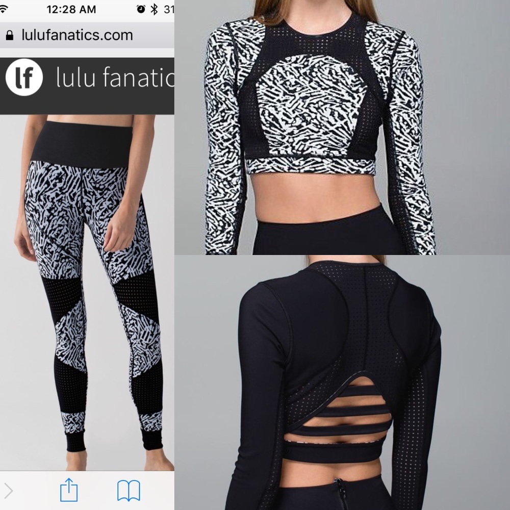 ISO lululemon paddle crop suit set 2 4 6